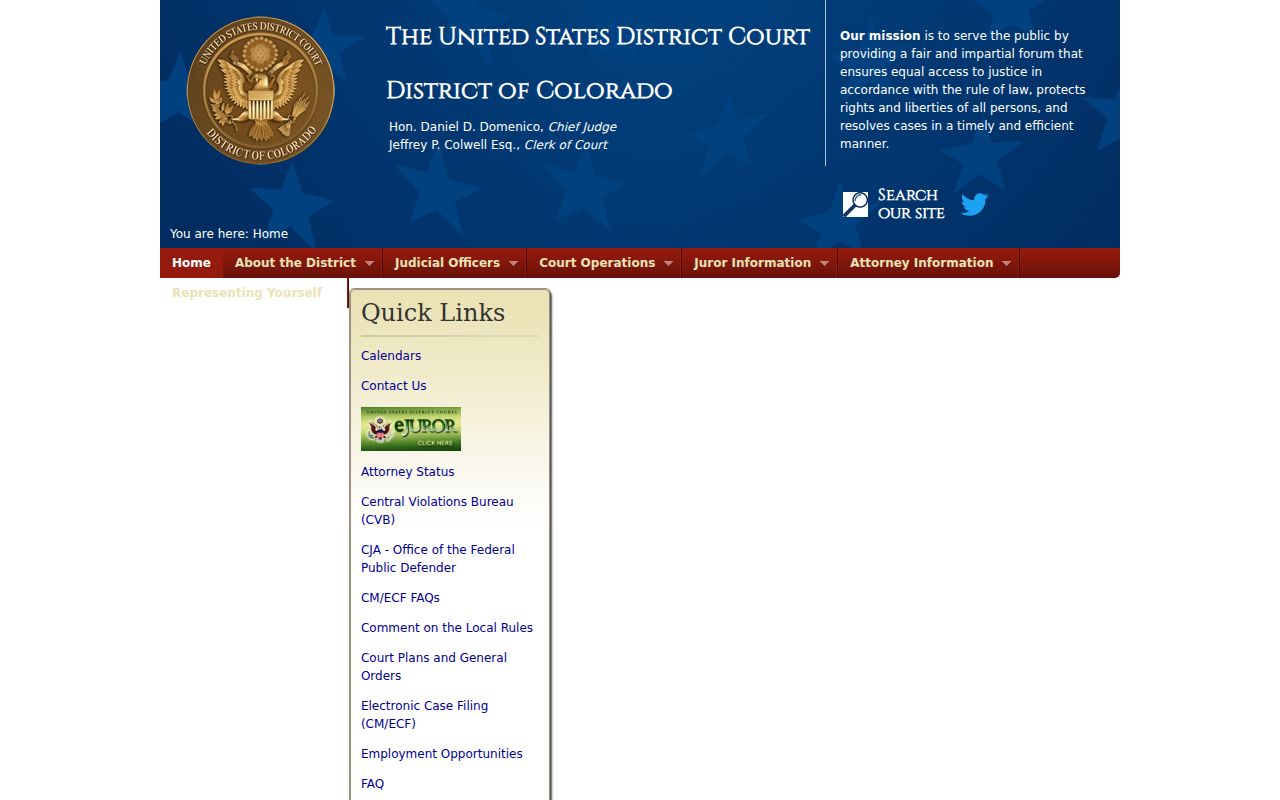 Federal criminal court serving Jefferson County